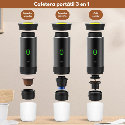 Cafetera portátil 3/1